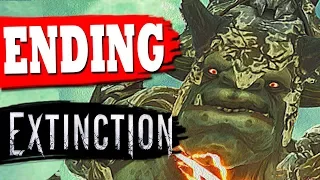 EXTINCTION - ENDING FINAL BOSS FIGHT / All Endings & Cutscenes