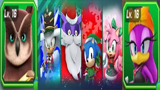 Sonic Forces - Festive Christmas Characters Coming Soon  - Detected Longclaw & Tital Wave Max Level