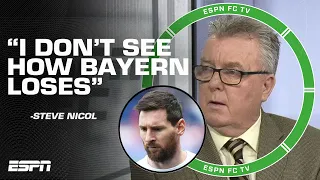 Lionel Messi's injury has Steve Nicol CONVINCED Bayern Munich will beat PSG 👀 | ESPN FC