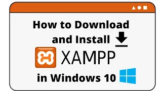 How to install xampp server on windows 10 in hindi | quick xampp install 2022