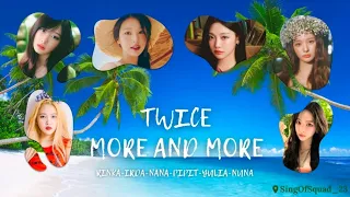 [COVER] TWICE - MORE AND MORE (Easy Lyrics)