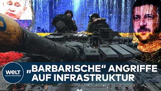 UKRAINE-KRIEG: "Barbarische" Angriffe Russlands auf Energienetz - Ukrainern fehlt es an allem