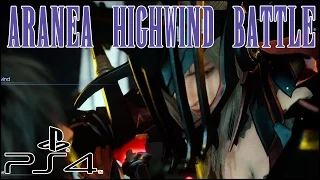 Let's Play Final Fantasy 15 - Aranea Boss Battle | Aranea Highwind Fight