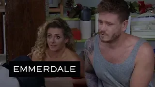 Emmerdale - Jacob Walks in On David and Maya Having Sex