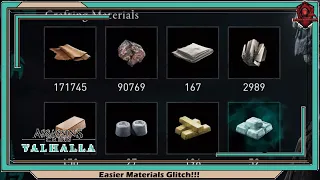 Assassin's Creed Valhalla- Easier Materials Glitch!!!
