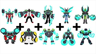 ben10 how to fuse fan art all omni enhanced