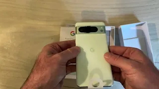 Google Pixel Pro 8 - Unboxing - First Impression - Minty Fresh aka Mint