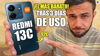 Lo MEJOR y PEOR!🔥Xiaomi REDMI 13C REVIEW tras 3 DÍAS de USO