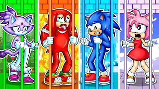 Four Elements in Prison - Fire, Water, Air and Earth - Sonic the Hedgehog 2 Animation | Crew Stories