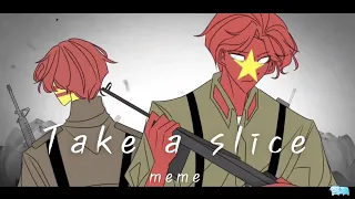 Countryhumans Take a slice Animation meme Vietnam (Blood warning)