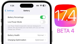 iOS 17.4 Beta 4 Released - What's New?