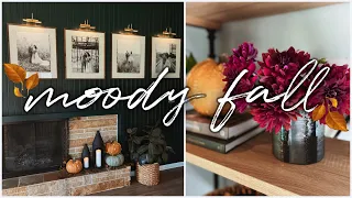 Fall Decorate With me | Moody Aesthetic Autumn Decor 2023