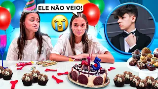 FIZ UMA FESTA DE ANIVERSÁRIO PARA O TURY E ELE NÃO FOI!!