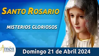 Santo Rosario de Hoy Domingo 21 Abril de 2024 l Amen Comunicaciones l Católica l María