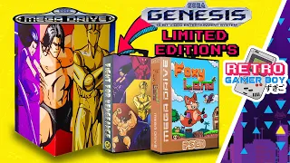 New Limited Edition Games For Sega Genesis & Sega Mega Drive