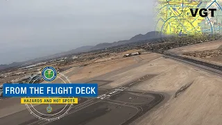 From the Flight Deck - North Las Vegas Airport (VGT)