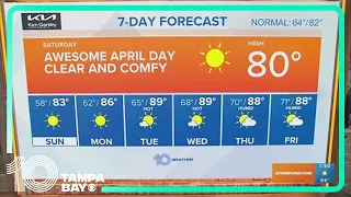 10 Weather: Saturday morning forecast; April 13, 2024