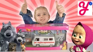 ВОЛКИ И МАШИНА СКОРОЙ ПОМОЩИ МАША И МЕДВЕДЬ MASHA AND THE BEAR AMBULANCE SIMBA