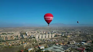 Воздушные шары в Ереване, день первый
