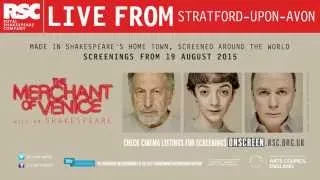 Cinema trailer - international |The Merchant of Venice | Royal Shakespeare Company