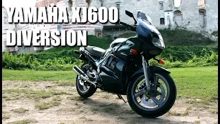 Yamaha xj600 Diversion - the best for a first ride! Test and opinion [ENG SUB]