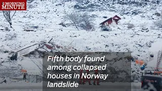 Fifth body found among collapsed houses in Norway landslide