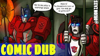 Optimus Prime's Axe Obsession [COMIC DUB]