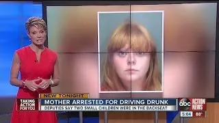 Deputies: Clearwater mother arrested for DUI had kids in car