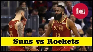 Phoenix Suns vs Houston Rockets - Full Game Highlights (February 4, 2019) 2018-2019 NBA Season.