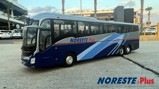 Noreste Plus (Volvo 9900) - Autobús a Escala