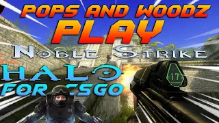 WE PLAY FREE CSGO HALO MOD NOBEL STRIKE! IT'S INSANELY GOOD!