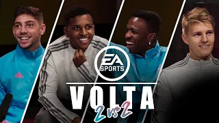 🎮 Who wins? | Valverde & Vini Jr. 🆚 Rodrygo & Ødegaard | FIFA 21