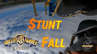 4k - STUNT FALL - Parque Warner Madrid.