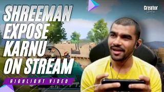 Shreeman Legend Expose Karnu On Stream