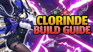 Clorinde Build Guide - Simplified Kit, Best Artifacts, Weapons, & More! Genshin Impact 4.7