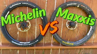 MICHELIN WILD ENDURO vs MAXXIS // MTB Tire Test Ride & Comparison