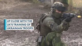 How Britain is training up Ukrainian troops in the UK