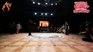 1 - 1/8 - POPPING - RUSSIA HIP HOP DANCE CHAMPIONSHIP 2019