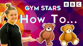How To Do a Teddy Bear Roll | Gymnastic Tutorial | Gym Stars | CBBC