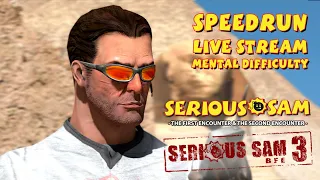 Serious Sam TFE, TSE, BFE - SpeedRun - БЫСТРОЕ ПРОХОЖДЕНИЕ НА МЕНТАЛЕ! #2 [Mental Difficulty | LIVE]