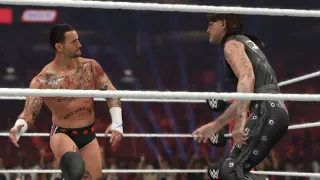 WWE 2K24 CM Punk vs. "Dirty" Dominik Mysterio Raw