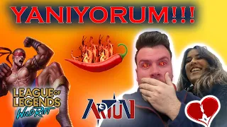 Acı Biber Cezalı!! Wild Rift Lee Sin Oynanış // Ben yandım ama rakibi de yaktım !!