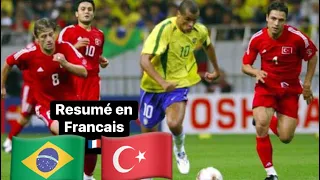 Brésil 2-1 Turquie Résumé en Français TF1 🇫🇷Coupe Du Monde 2002