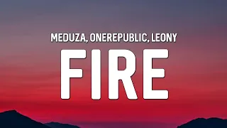 MEDUZA, OneRepublic & Leony - Fire (UEFA EURO 2024 Song) [Lyrics]