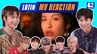 K-pop Idols and Latinos React to Throwback Latin MVs | Luis Miguel, Chayanne, Selena, Elvis Crespo