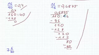 Ułamki zwykłe i dziesiętne - Matematyka Szkoła Podstawowa i Gimnazjum