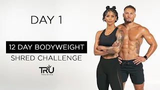 12 Day Bodyweight Shred Workout Challenge - Day 1 Lower Body Resistance Training | Massy Arias