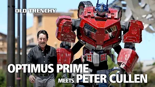 Optimus Prime meets Peter Cullen