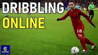 eFootball 2022 | How To DRIBBLE - Part 2: Online Examples - LS and R2 Only