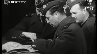King George VI visits RAF Bomber Command (1940)